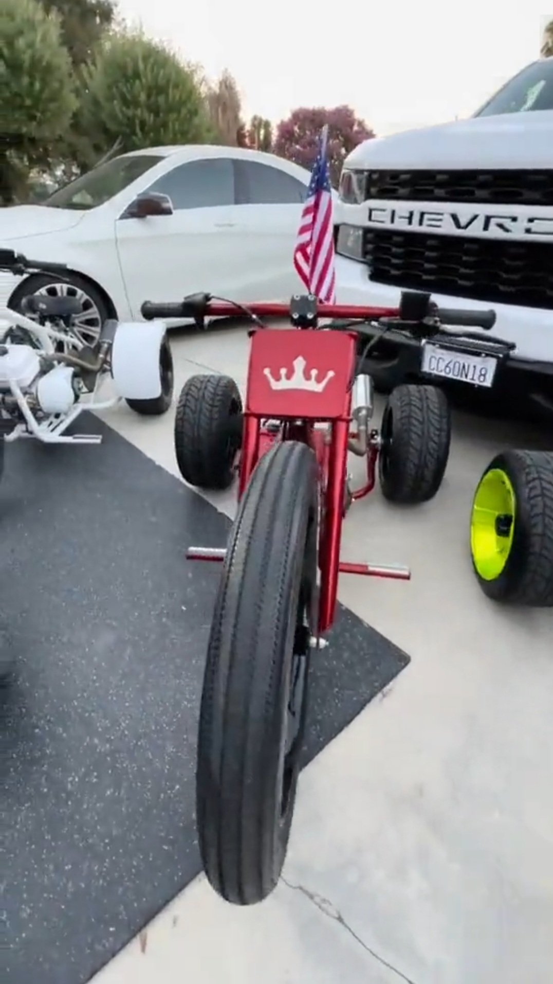 Patriot Edition Big Wheel Drift Trike