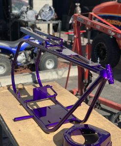 Phantom Purple Mini Bike Frame (Custom Coated)