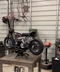 Alternative view of Chrome Phantom Mini Bike (Custom Build)