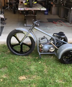 Alternative view of Shadow Grey Custom Drift Trike