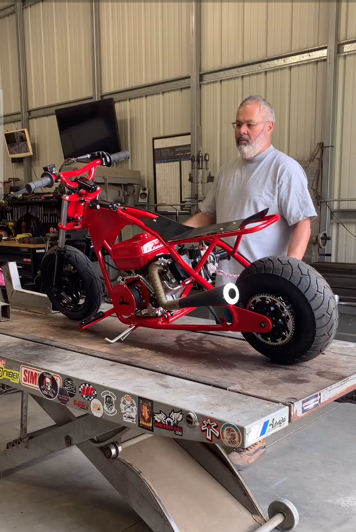 MBK Custom Mini Bike – Performance Street Build - Image 10