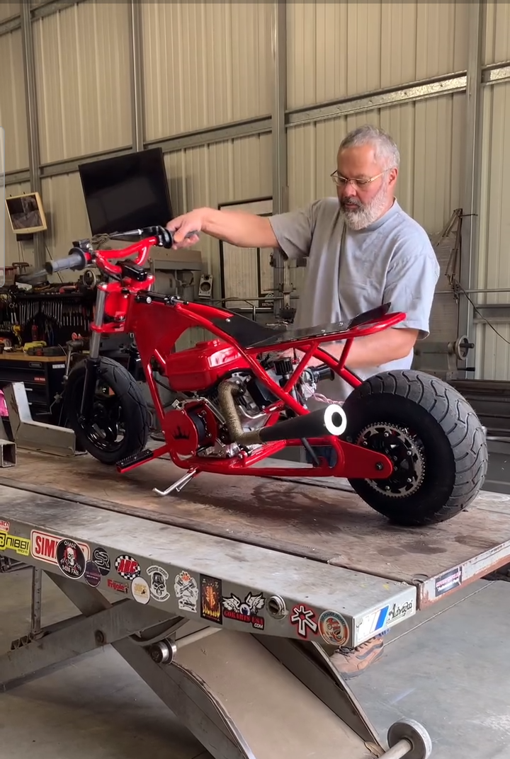 MBK Custom Mini Bike – Performance Street Build - Image 9