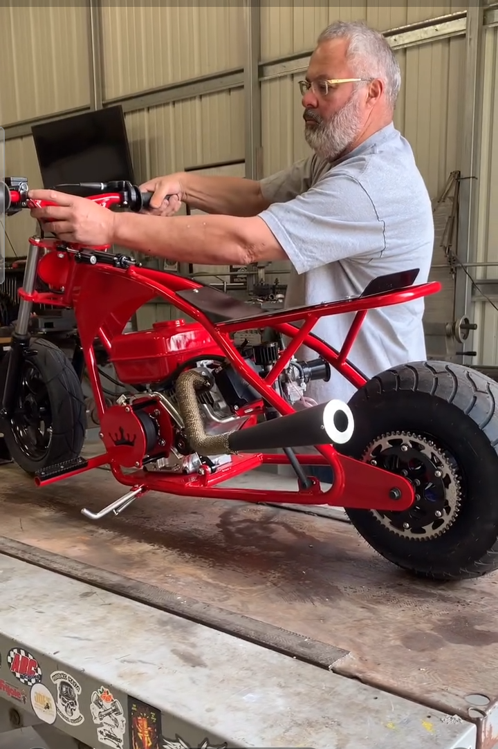 MBK Custom Mini Bike – Performance Street Build
