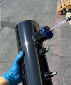 Alternative view of Custom Gloss Black Mini Bike Gas Tank (1 Gallon)