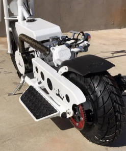 Alternative view of Custom Mini Street Bike – White Edition