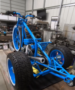 Alternative view of Blue Thunder Drift Trike