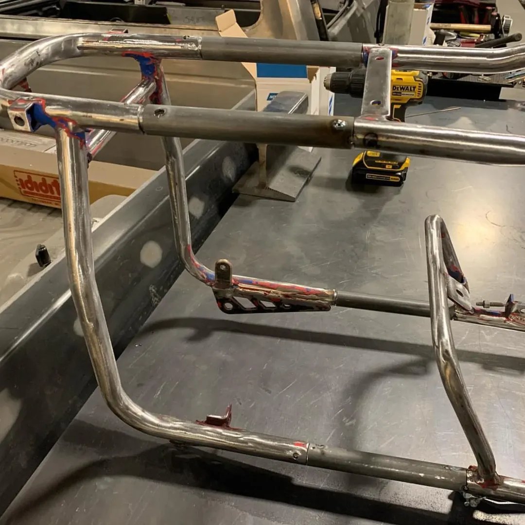 ProLine Custom Mini Bike Frame (Bare Metal Build) - Image 3