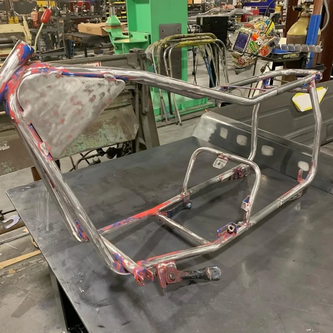 ProLine Custom Mini Bike Frame (Bare Metal Build) - Image 4