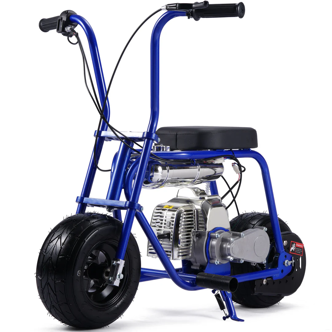 Gas mini bike with 212cc four-stroke engine