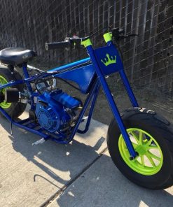 Custom “Electric Blue” Performance Minibike