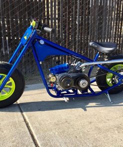 Alternative view of Custom “Electric Blue” Performance Minibike