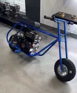 Volts Custom Blue Stretched Minibike