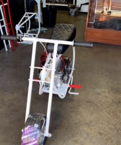 Volts White Diamond Custom Minibike