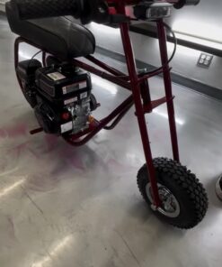 Volts Candy Red Stock Minibike – 50+ MPH Edition