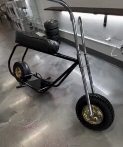 Alternative view of Volts Dragster Roller – Chrome J Forks