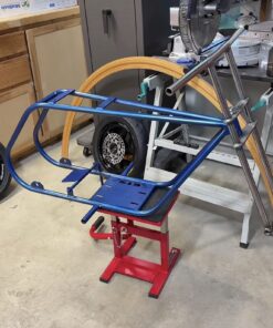 Volts GTS Bare Roller Frame – Electric Blue Powder Coat